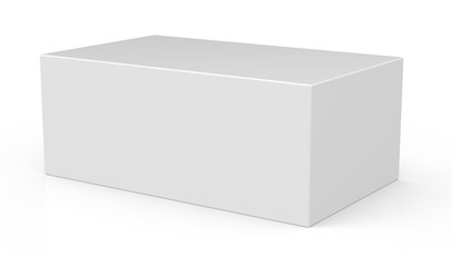 Canvas Print - blank template box model