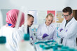 © Myvisuals - Group of scientists working at the laboratory