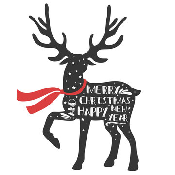 Christmas deer.