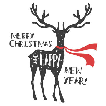 Christmas deer.