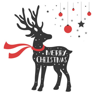 Christmas deer.
