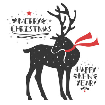 Christmas deer.
