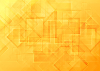 Bright orange geometric background