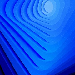 Poster - Blue vector geometric background concept