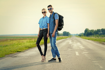 Wall Mural - road fashion