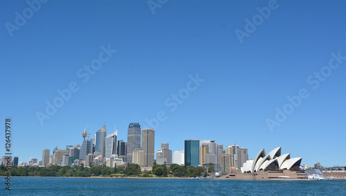Obraz na płótnie Panoramę miasta Sydney