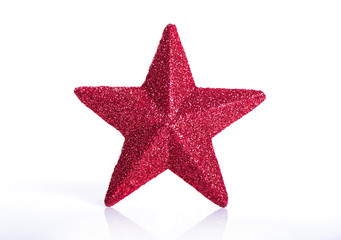 Wall Mural - red star