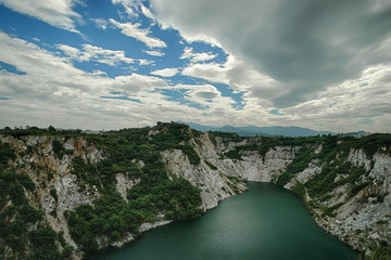  landscape canyon and river