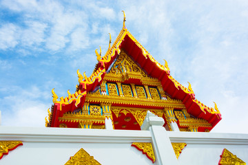 BUDDHIST TEMPLE CHURCH IN THAILAND