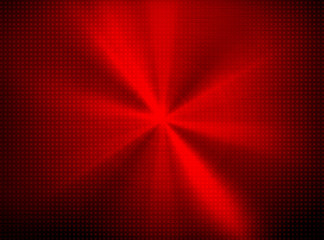 red iron with light background