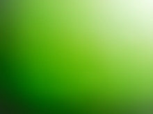 Abstract Gradient Green White Colored Blurred Background