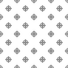 Poster - Target crosshair pattern. Simple illustration of target crosshair vector pattern for web