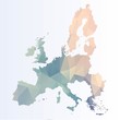 Polygonal Euro map
