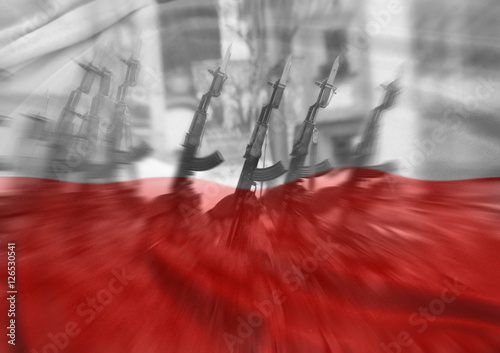  Obrazy Patriotyczne   polska-flaga-dzien-niepodleglosci-na-tle-zolnierza