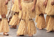Bailarines de folklore de la Isla de Pascua, Rapa Nui