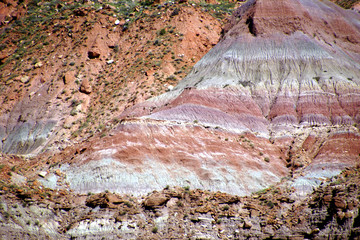 Sticker - Red and white limestone bands