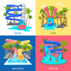 Sticker - Aquapark Design Concept