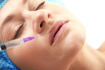 Poster - Procedure of lips augmentation with hyaluronic acid injection