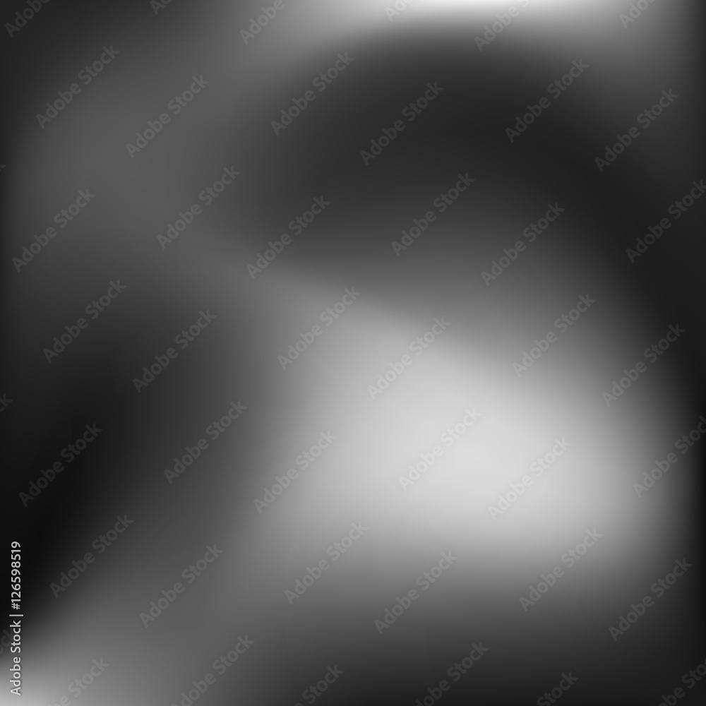 Abstract black and white, monochrome blur gradient background for design concepts, wallpapers, web, presentations and prints. Vector illustration. - obrazy, fototapety, plakaty 