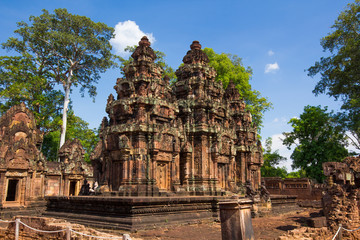 Wall Mural - Banteay Srei or Lady Temple