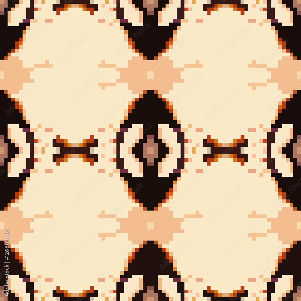 Ilustración de Stock seamless tileable pixel texture pattern | Adobe Stock