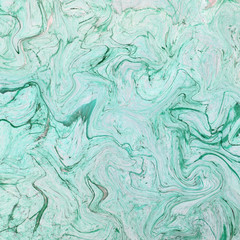 creative background with abstract acrylic painted waves. beautif