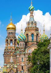 Wall Mural - Church of the Savior on blood in Saint-Petersburg, Russia, Europe