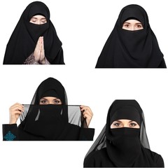 Sticker - Niqab.