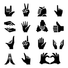 Hand Icon Set