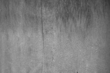 Wall Mural - Black and white background of weathered painted wooden plank