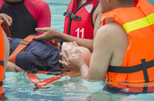 Rescue Water Dummy In Drowning Case Training