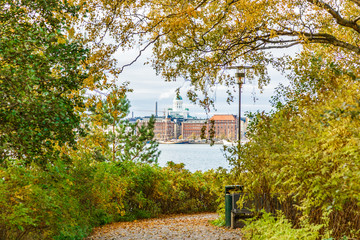 Wall Mural - Helsinki city view