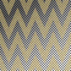 Aufkleber - Pattern in zigzag. Classic chevron seamless pattern. Vector design