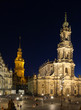 Hofkirche und Schlossplatz, Dresden