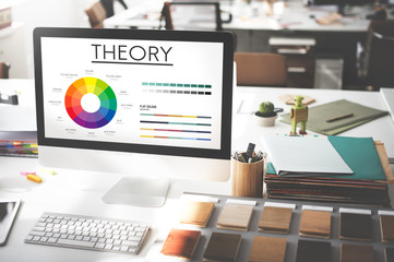 Theory Graphic Chart Color Scheme Concept