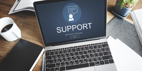 helpdesk support information support concept