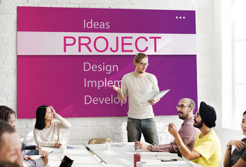 Sticker - Project Design Implement Development Concept