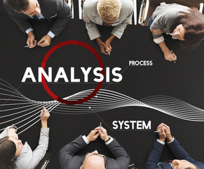 Poster - Analysis Process System Company Solution Concept