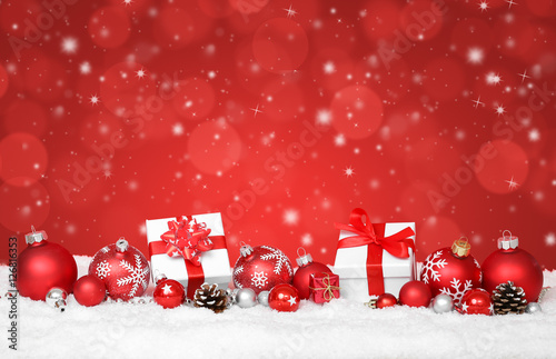 Foto-Doppelrollo - Weihnachten / Geschenke (von Coloures-Pic)