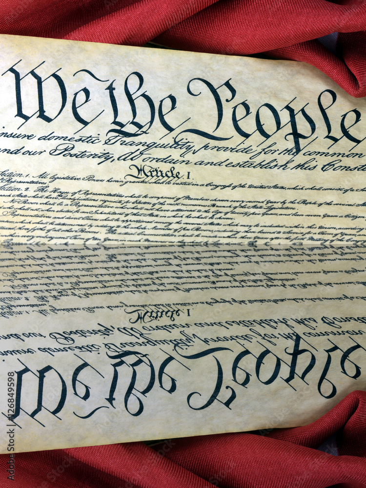 United States Bill of Rights Preamble to the Constitution and American ...