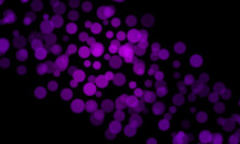 Abstract Background Defocused Spots Light Colors Purple Black Boke Banner Long Web Design