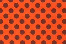 Abstract Brown Dots Pattern Background.