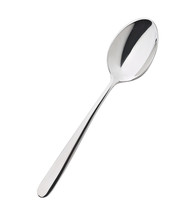 Steel Spoon Isolated