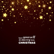 © Ramona Kaulitzki - Vector Illustration of an Abstract Christmas Greeting Card with Sparkling Stars