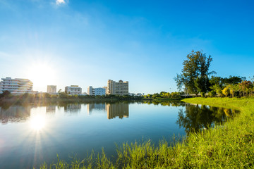 Canvas Print - public park landscape