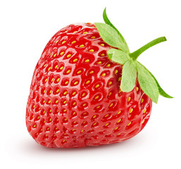 strawberry isolated on white