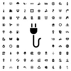 Aufkleber - plug socket icon illustration