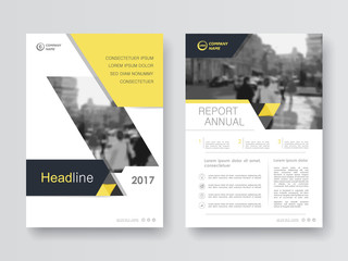 Canvas Print - Cover design annual report,vector template brochures