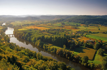 Poster - domme dordogne valley france