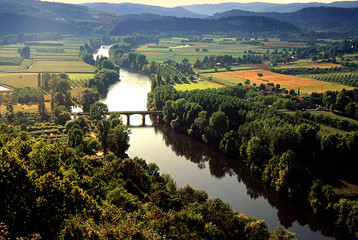 Poster - domme dordogne valley france